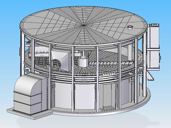 Disc Shape Fermentation Equipment