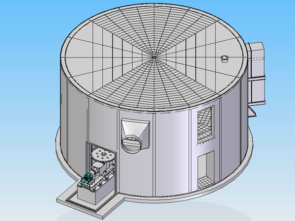 Disc Shape Fermentation Equipment